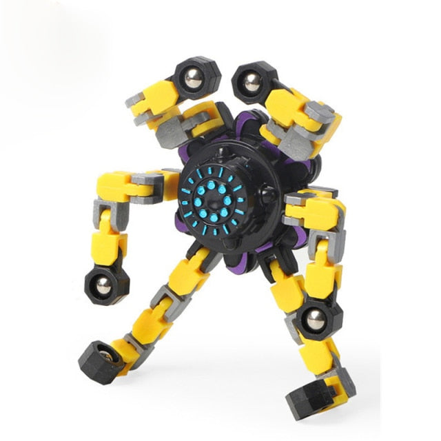 New Flip 3D Fidget Spinner Adults Antistress Hand Spinner Stress Relief Toys Children Attempt Antistress Sensory Gyroscope Gifts