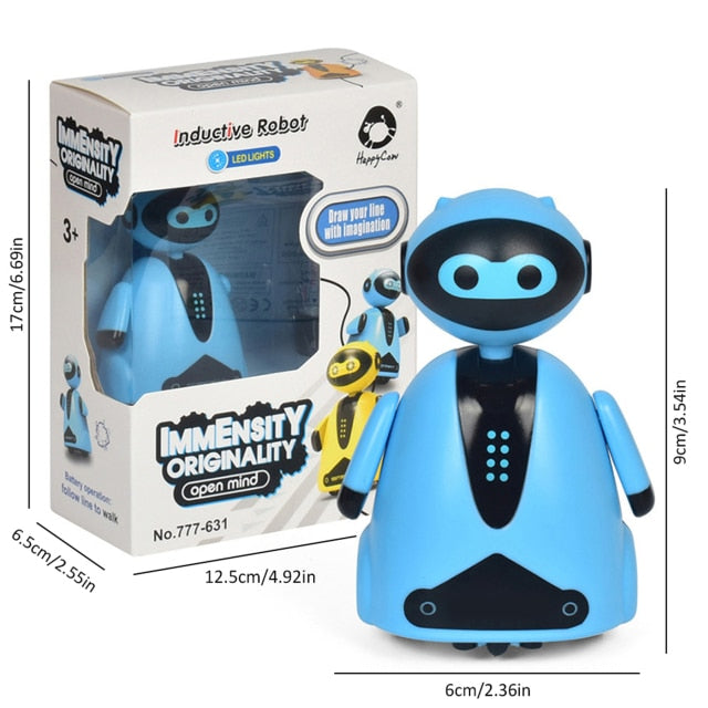 Talking Smart Robot USB Charging LED Eye Interactive Children's Toy Gesture Sensor Toy Kids Birthday Gifts