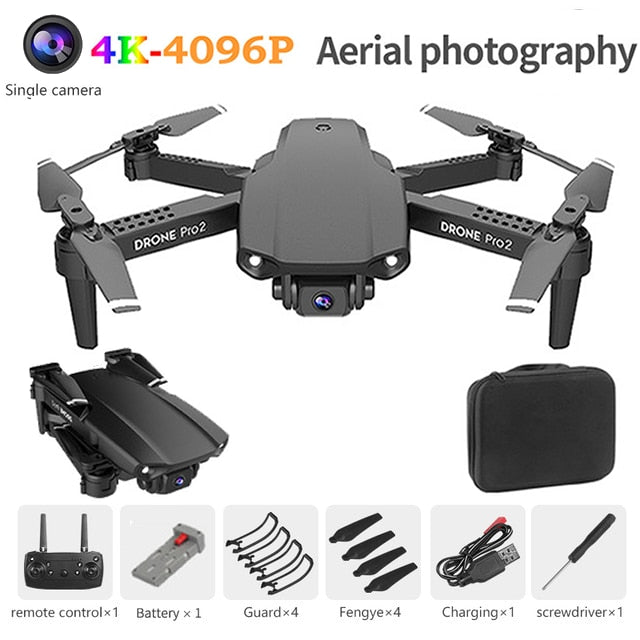 RC Fly Machine Drone UAV with 4K HD Professional Camera High-Quality Four-Axis WiFi Remote Control Dron Quadcopter Toys