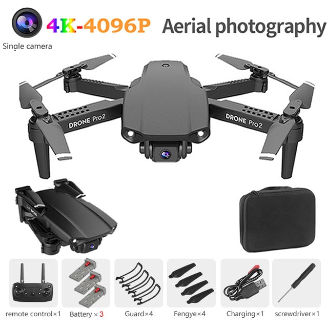 RC Fly Machine Drone UAV with 4K HD Professional Camera High-Quality Four-Axis WiFi Remote Control Dron Quadcopter Toys