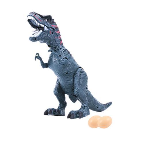 Electronic Dinosaur Toy Simulated Flame Spray Tyrannosaurus T-Rex Walking Dinosaur Toy Water Spray Red Light & Realistic Sounds