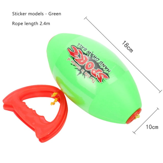 Children Toys Outdoor Interactive Pulling Elastic Speed Balls Sensory Training Sport Games Toy For Kids Adults Gift