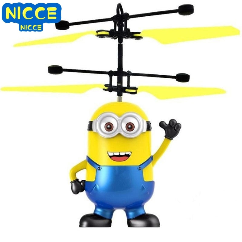 Nicce Mini drone RC drone Helicopter Infrared Induction Flying Quadcopter Dolls Magical Princess Cute Doll Flying Toy