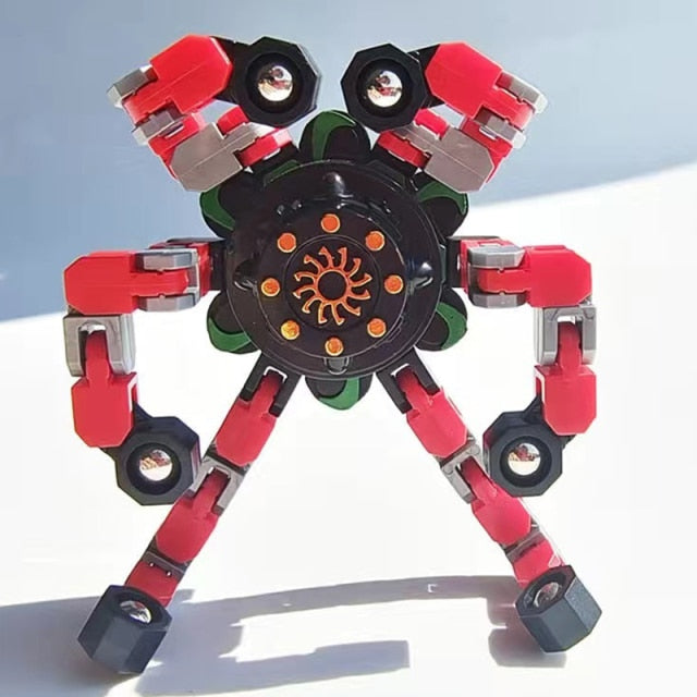 New Flip 3D Fidget Spinner Adults Antistress Hand Spinner Stress Relief Toys Children Attempt Antistress Sensory Gyroscope Gifts