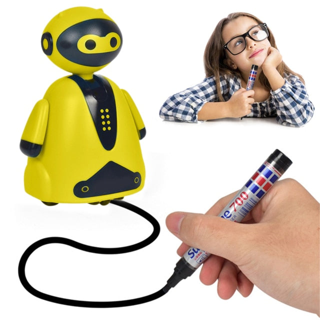 Talking Smart Robot USB Charging LED Eye Interactive Children's Toy Gesture Sensor Toy Kids Birthday Gifts