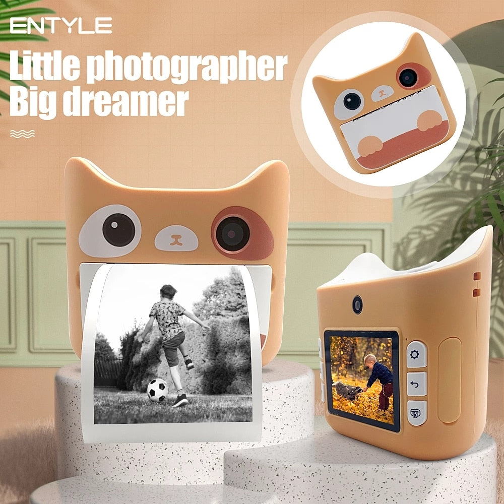 1080P Video Digital Camera for Children with Print Instant Photos